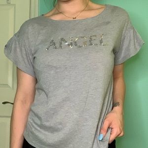 ANGEL sequin lounge top